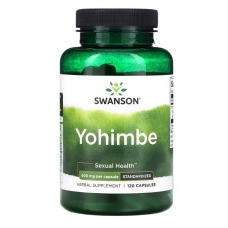 Swanson Yohimbe Standardized 500 mg 120 Capsules